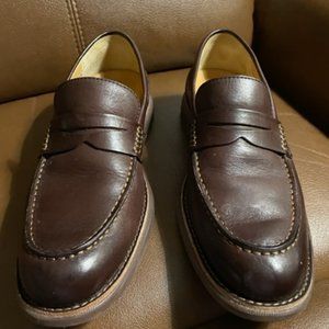 100% Leather Men's Sperry Top - Sider Penny Loafer - Size 8M